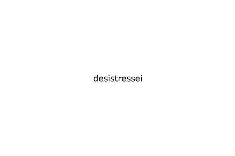 desistressei