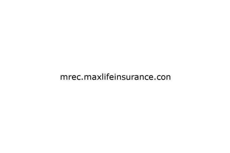 mrec maxlifeinsurance con