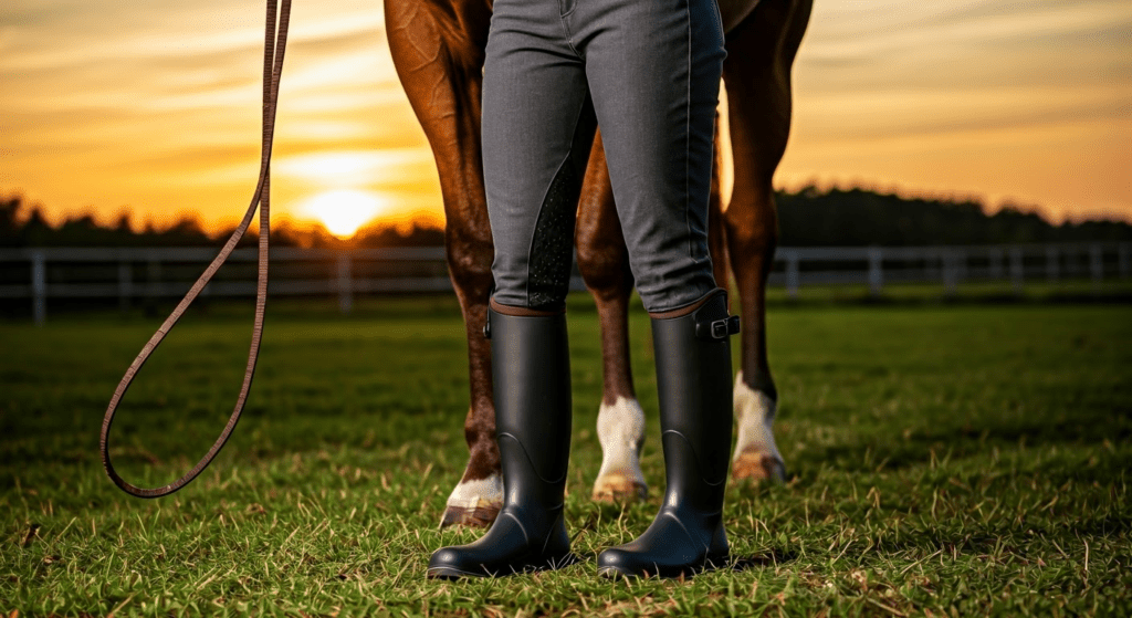 How to Match Short Gumboots with Your Equestrian Attire