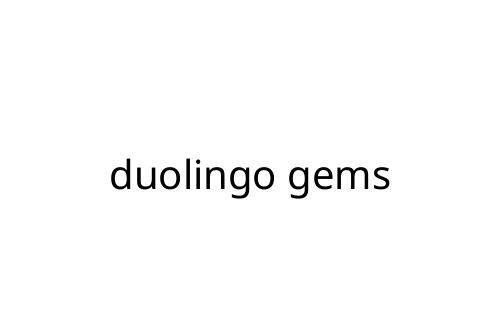 duolingo gems