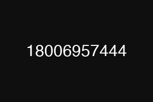 18006957444