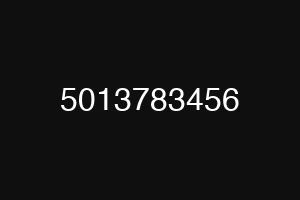 5013783456