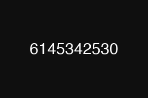 6145342530