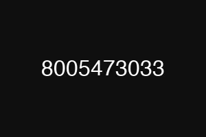 8005473033
